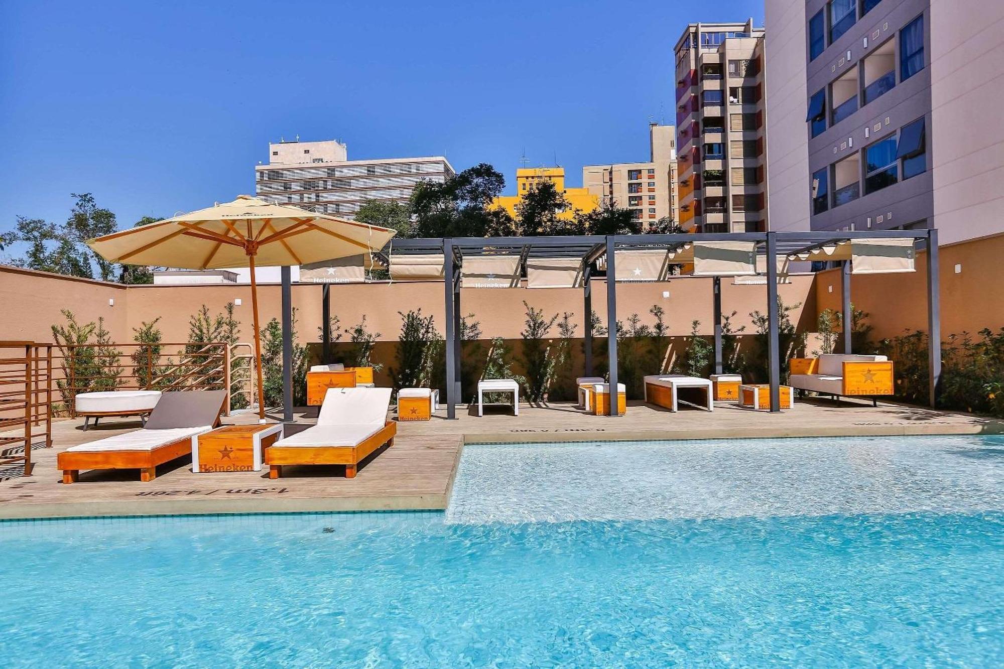 Radisson Red Campinas Hotel Exterior photo The pool at the Standard Hollywood